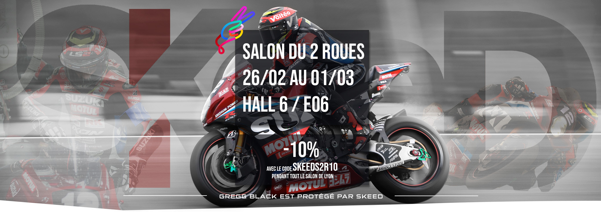 -10% pendant le salon de la moto de Lyon S2R